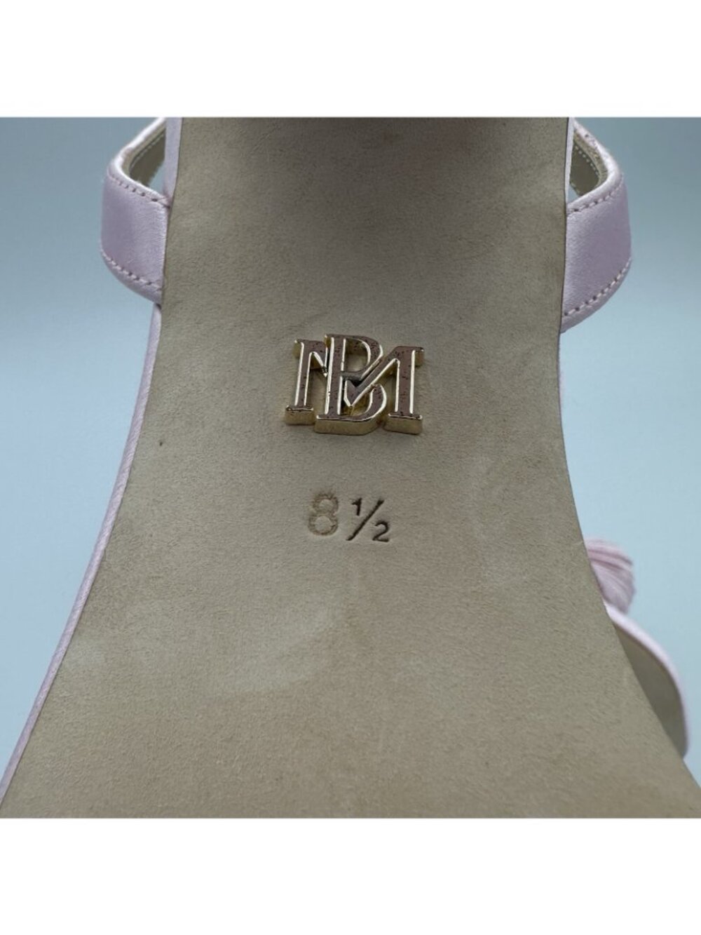 Badgley Mischka Dafne Blossm Sandals Women’s Size 8.5 Pink Ankle Strap NWT - Picture 7 of 9
